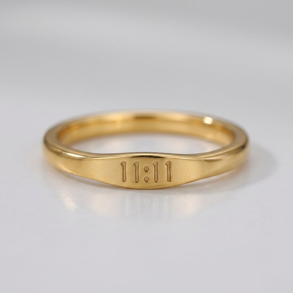 Angel Number Band — waterproof jewelry