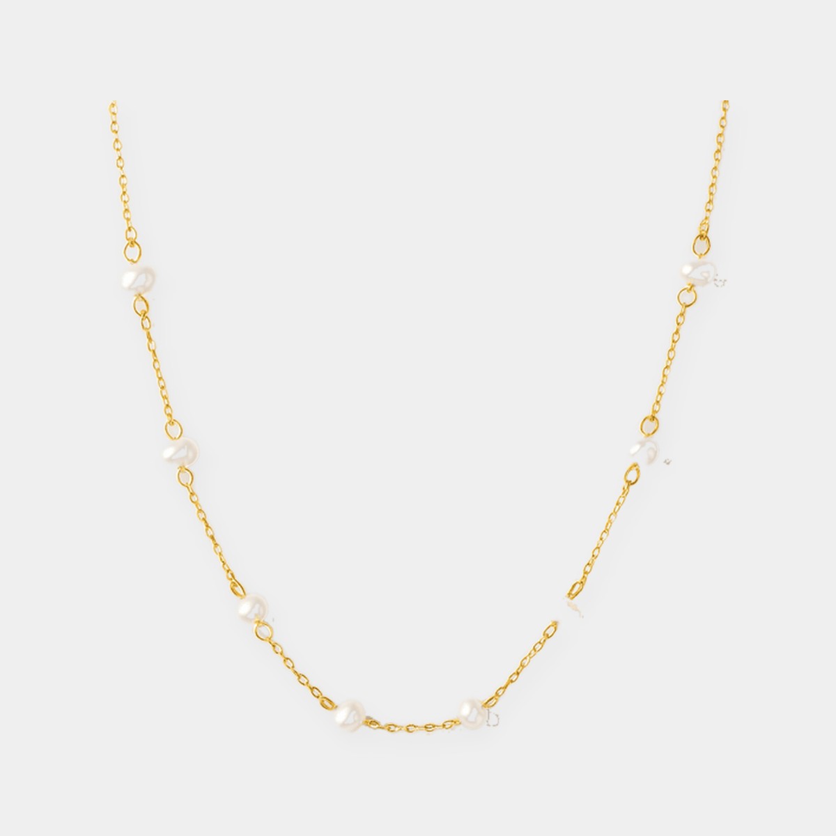 Amalfi Pearl Necklace — waterproof jewelry