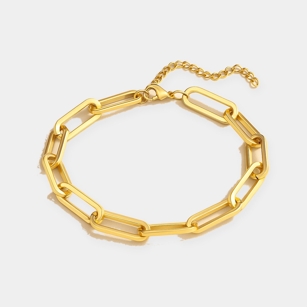 Tulum Chunky Paperclip Bracelet