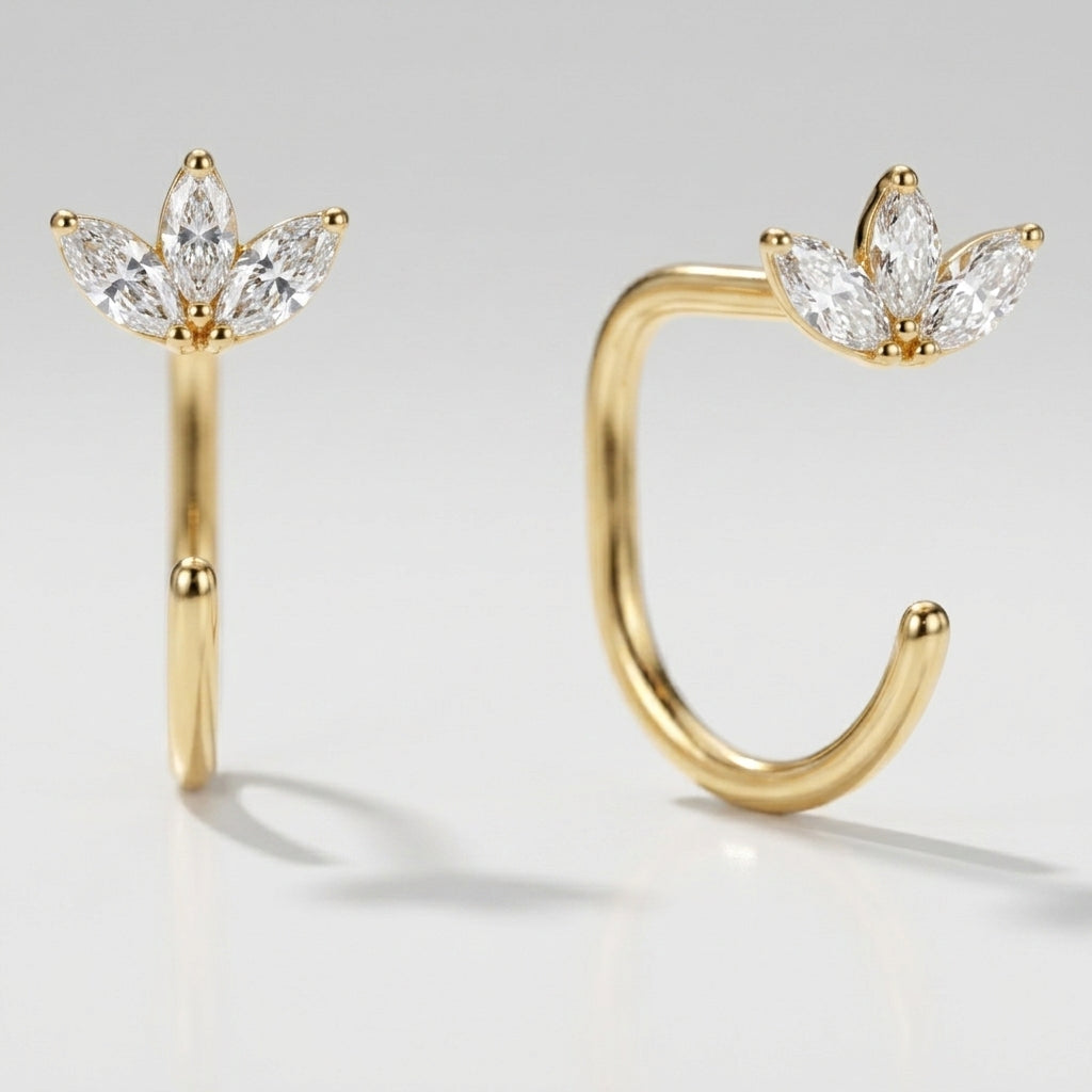Palm Fruit Comfort Earrings