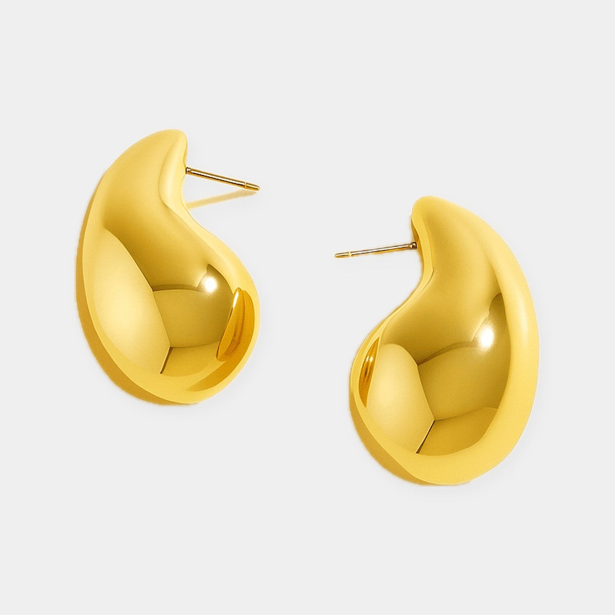 Statement Water Drop Earrings — waterproof jewelry