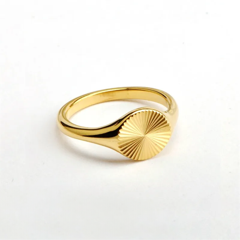 Sunburst Rising Ring — waterproof jewelry