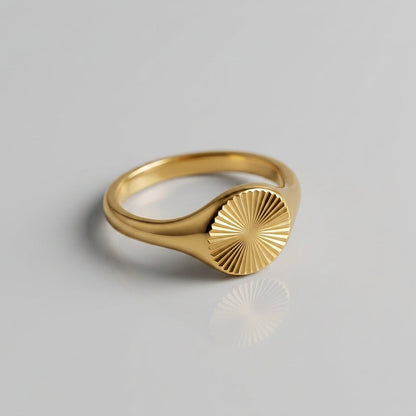 Sunburst Rising Ring — waterproof jewelry