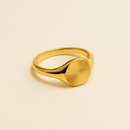 Sunburst Rising Ring — waterproof jewelry