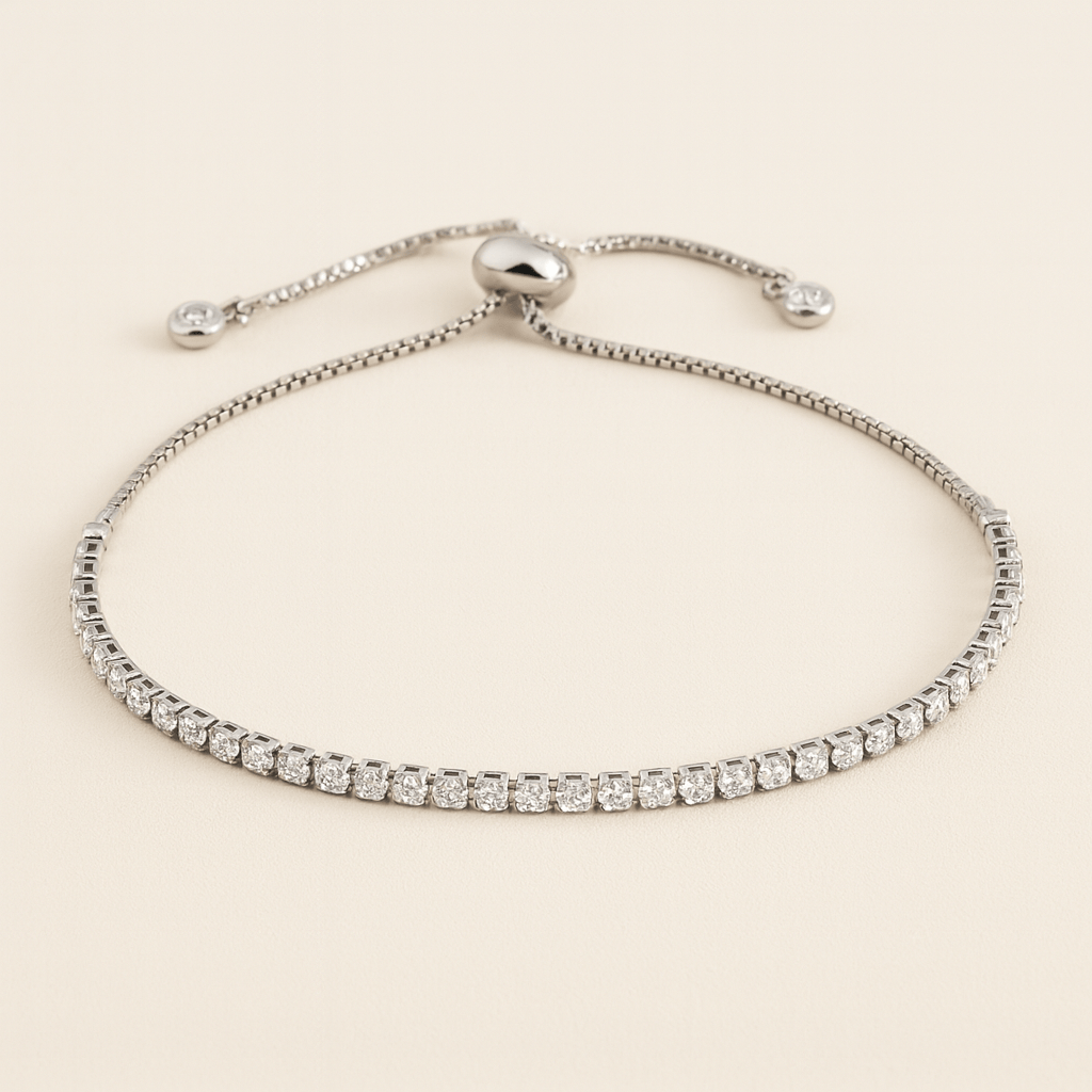 Adjustable Tennis Bracelet — waterproof jewelry