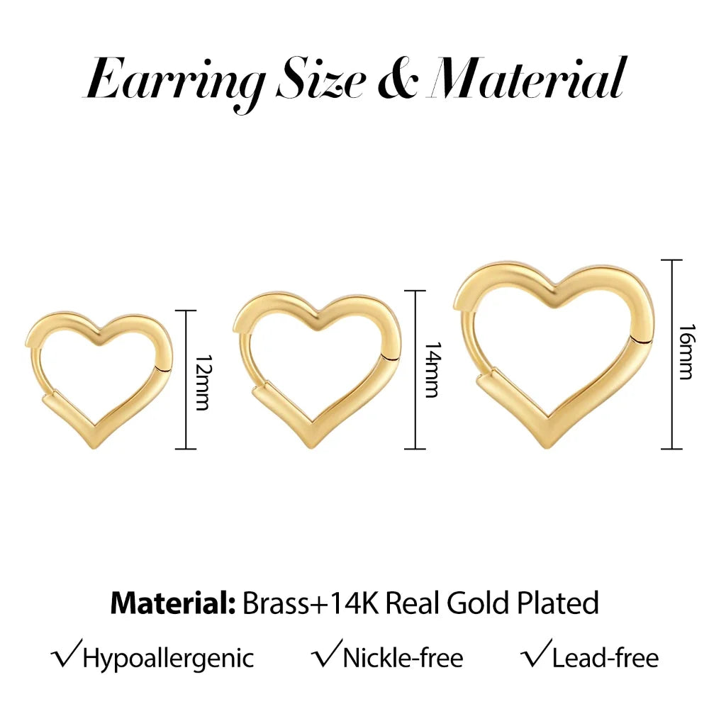 Sweet Heart Huggies — waterproof jewelry