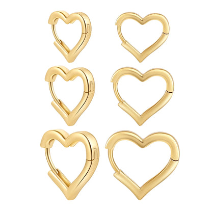 Sweet Heart Huggies — waterproof jewelry