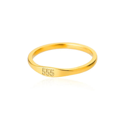 Angel Number Band — waterproof jewelry
