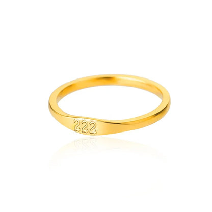 Angel Number Band — waterproof jewelry