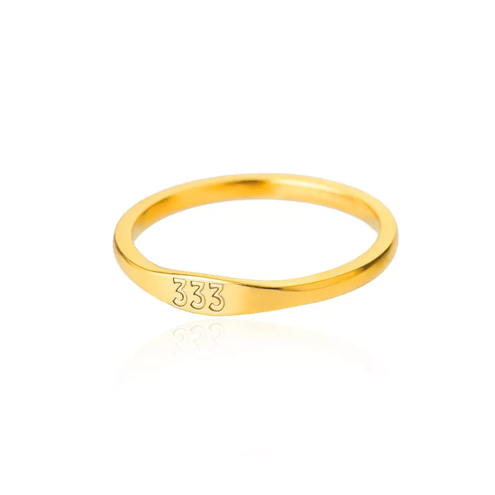 Angel Number Band — waterproof jewelry