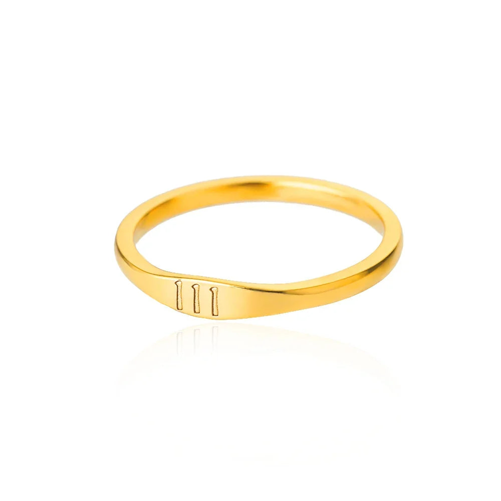 Angel Number Band — waterproof jewelry