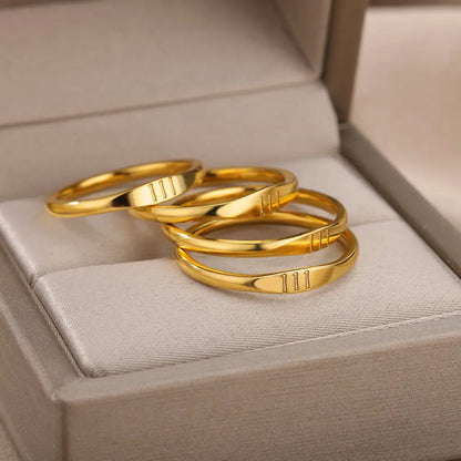 Angel Number Band — waterproof jewelry