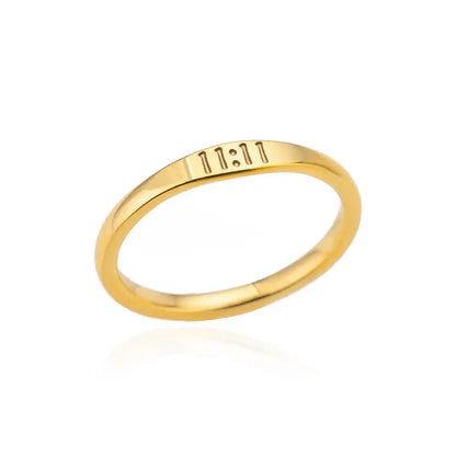 Angel Number Band — waterproof jewelry