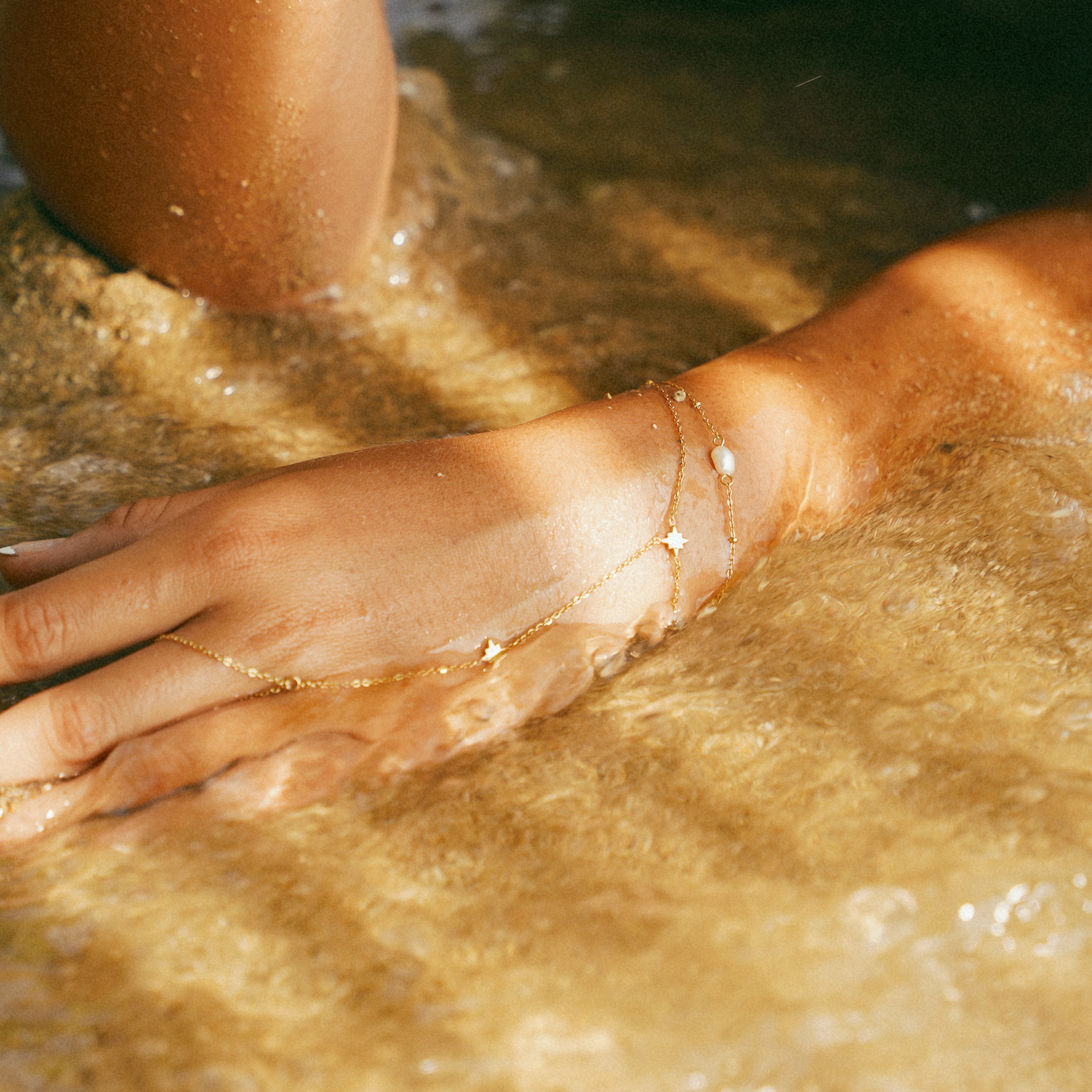 Amalfi Pearl Bracelet — waterproof jewelry