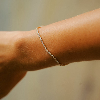 Adjustable Tennis Bracelet — waterproof jewelry