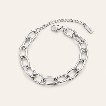 Tulum Chunky Paperclip Bracelet