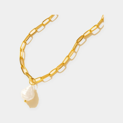 Hanalei Pearl Coin Necklace
