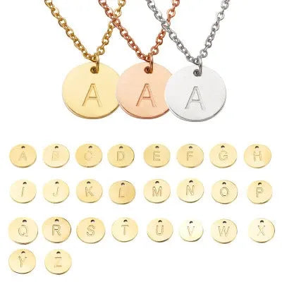 Aura Initial Necklace — view 5
