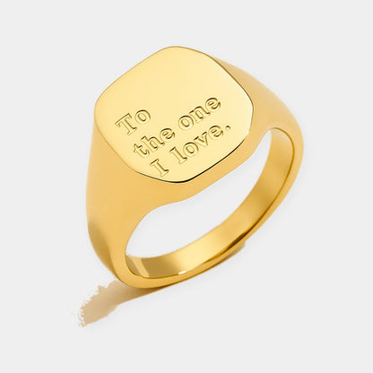 Inspiration Signet Rings