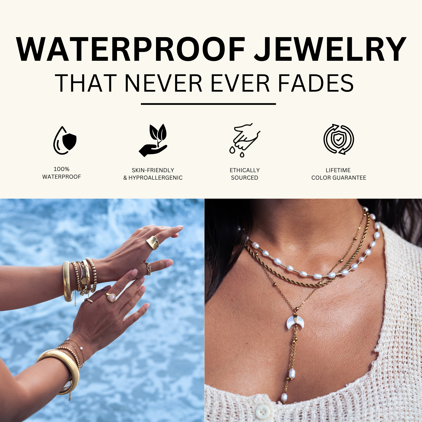 Laguna Pearl HandChain