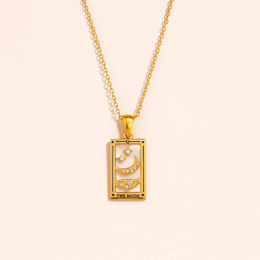 Golden Fortune Necklace — waterproof jewelry