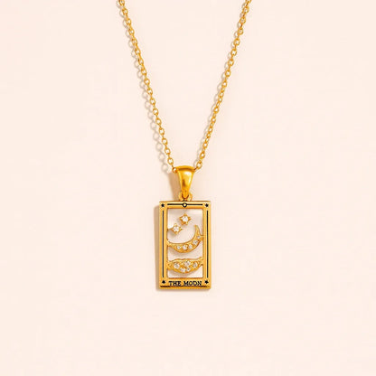 Golden Fortune Necklace — waterproof jewelry