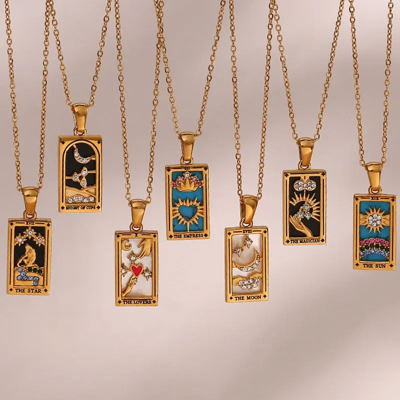 Golden Fortune Necklace — view 2
