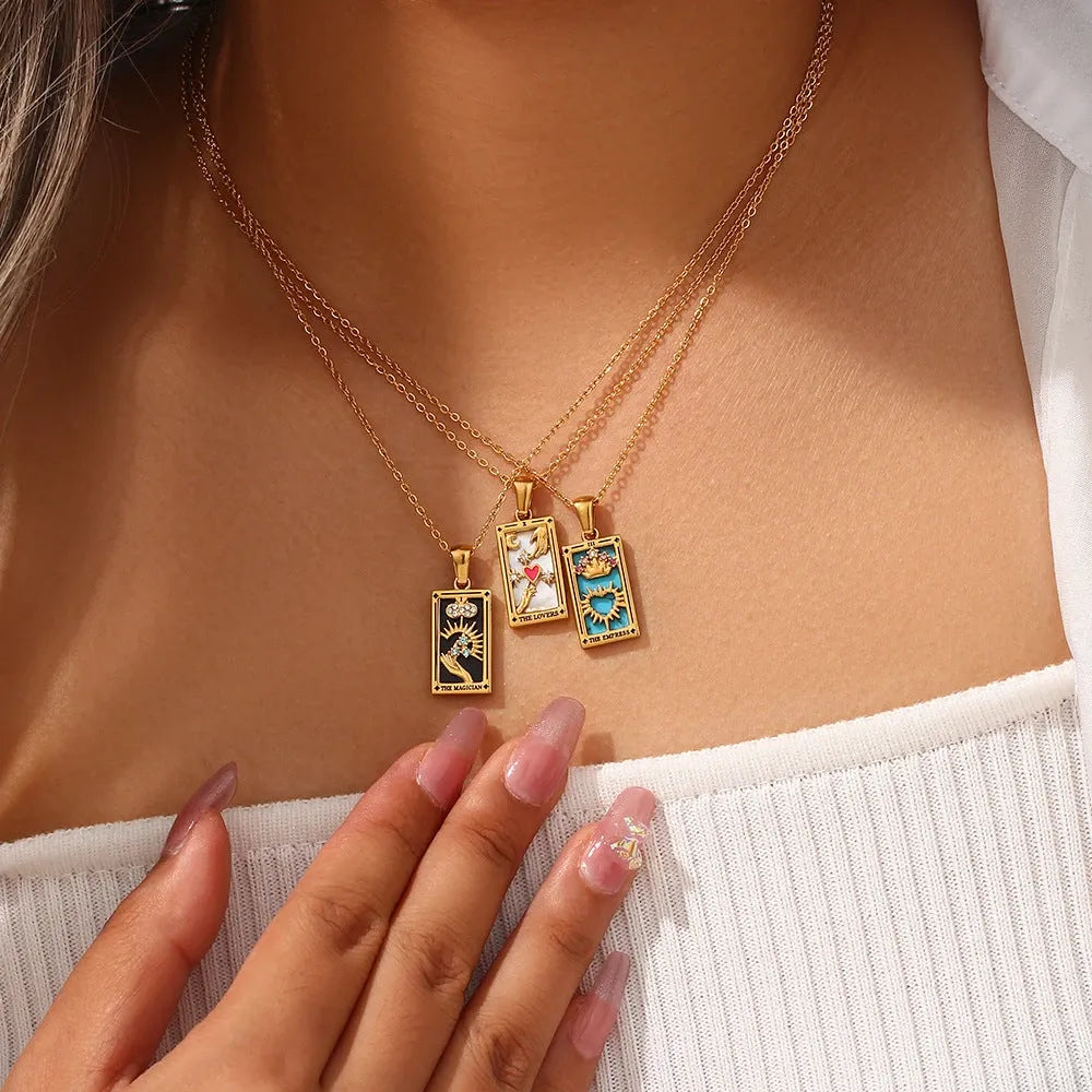 Golden Fortune Necklace — view 4