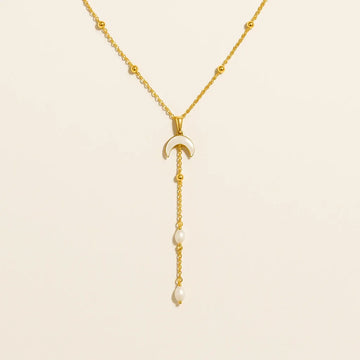 Jellyfish Lariat Necklace