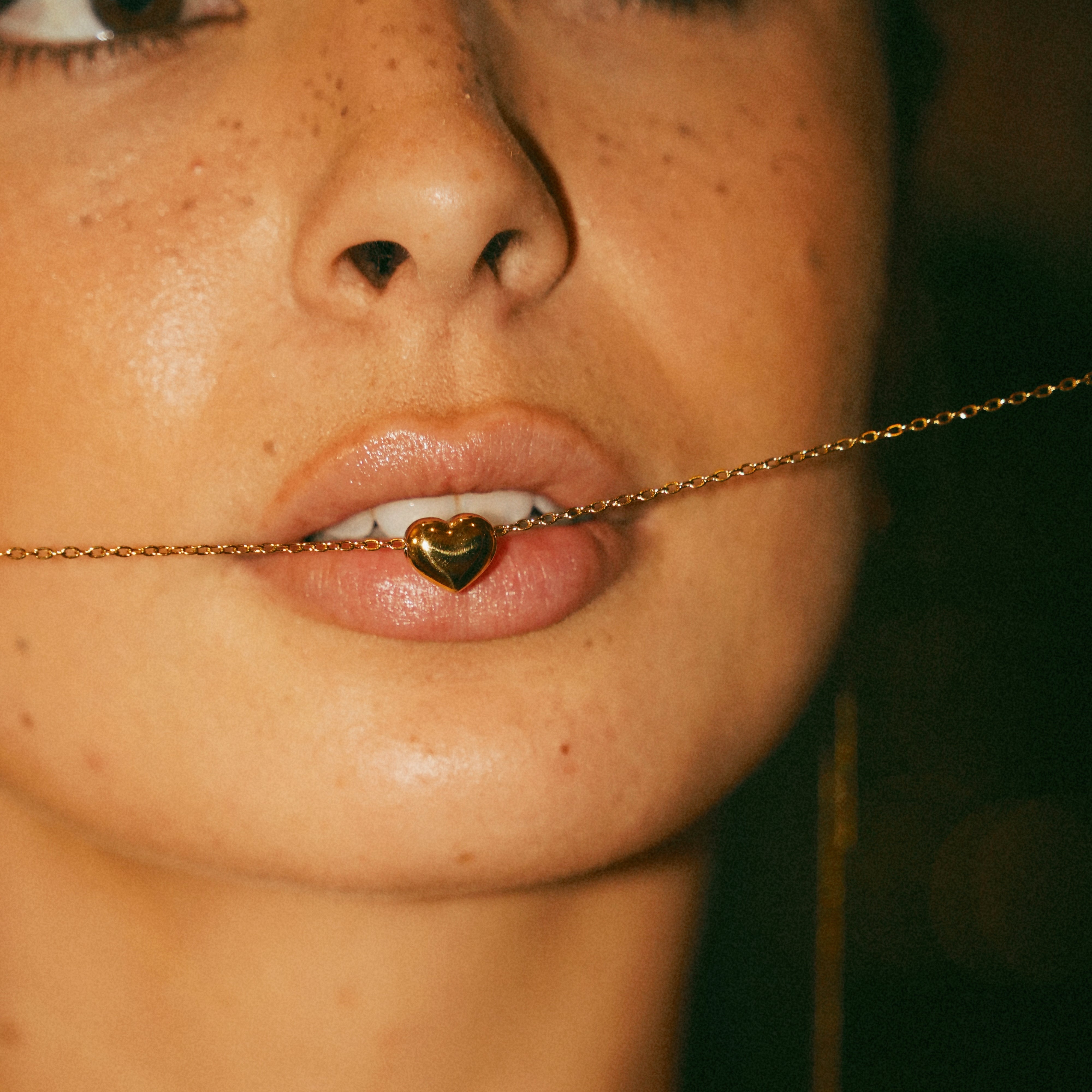 Cassis Heart Necklace — waterproof jewelry